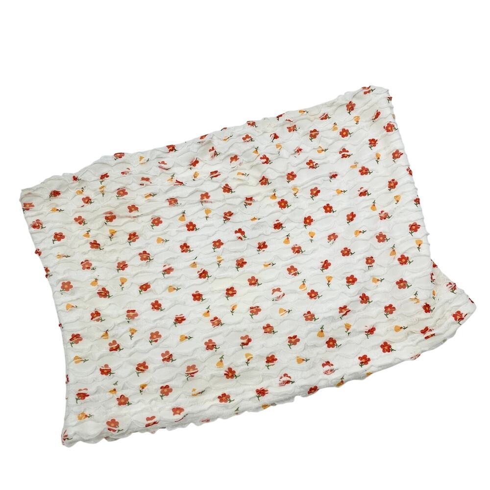 Princess‎ Polly White Floral Tube Top